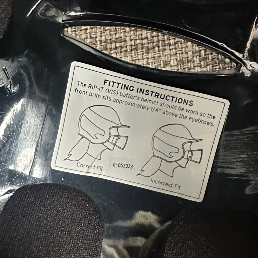 RIP-IT Vision Classic Black Kids Face Mask